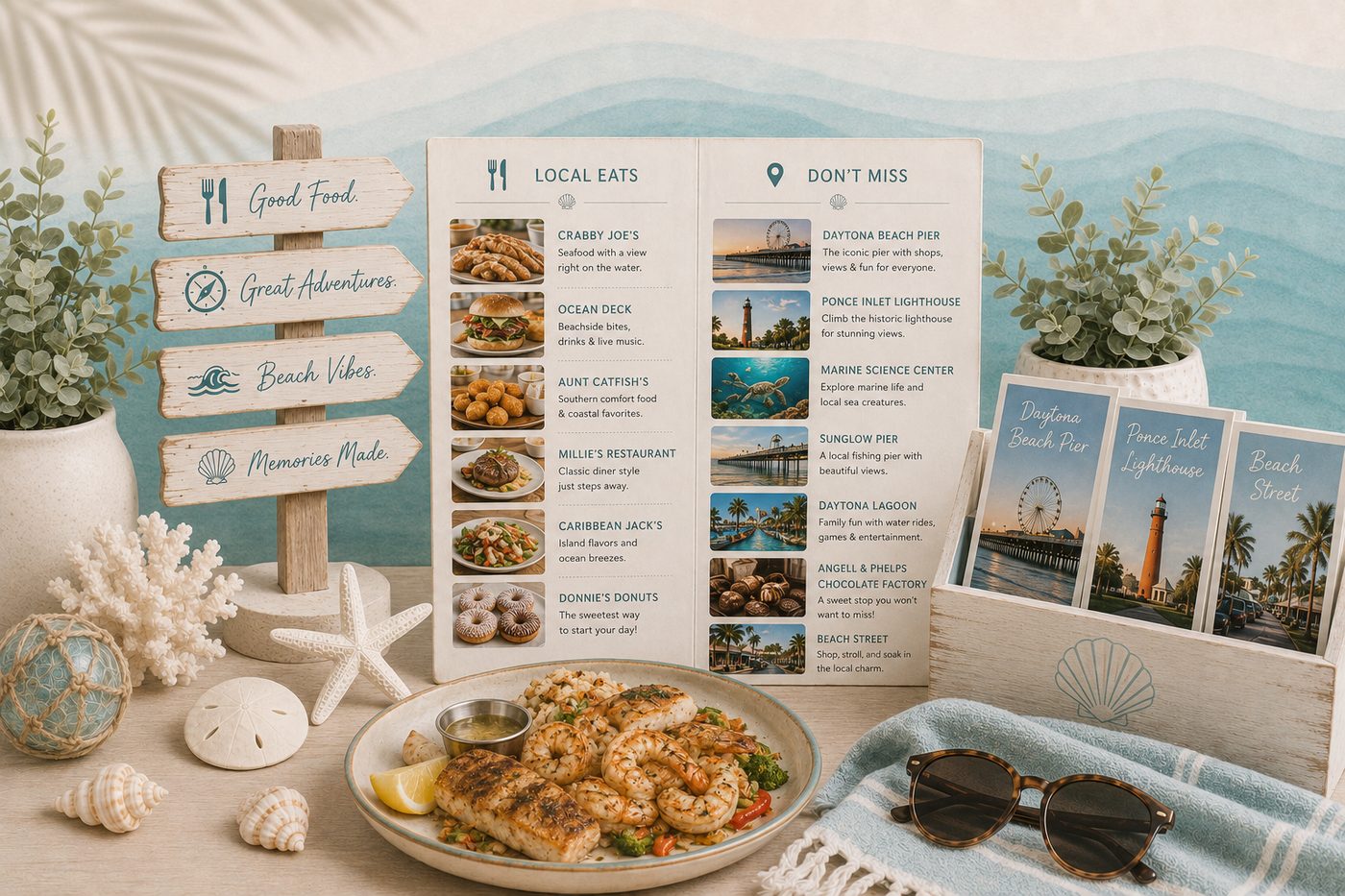 Local eats and don't-miss spots near Daytona Beach Shores